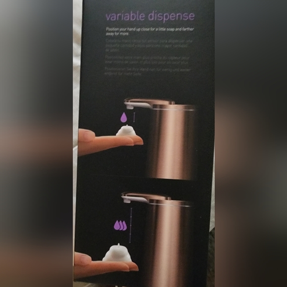 Simple Human sensor soap dispenser Brand new - Picture 2 of 4